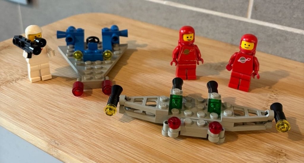 Lego Space reeks (jaren '80), Gebruikt, Lego, Ophalen of Verzenden, Space