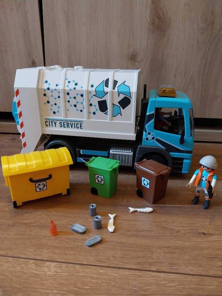 Playmobil 70885 Camion poubelle, Neuf, Véhicule, Kit complet, Enlèvement