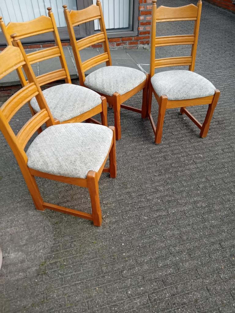 Nette keuken stoelen, Autres couleurs, Comme neuf, Landelijk, Enlèvement