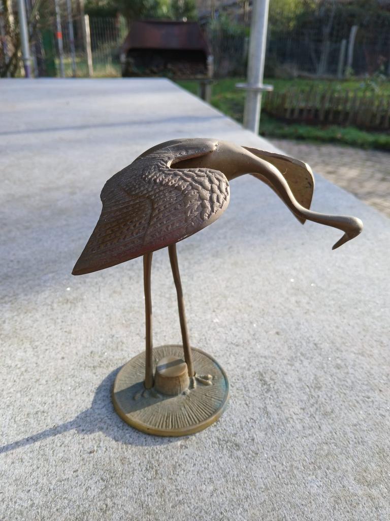 Koperen kraan met gegraveerde details, Antiek en Kunst, Ophalen of Verzenden