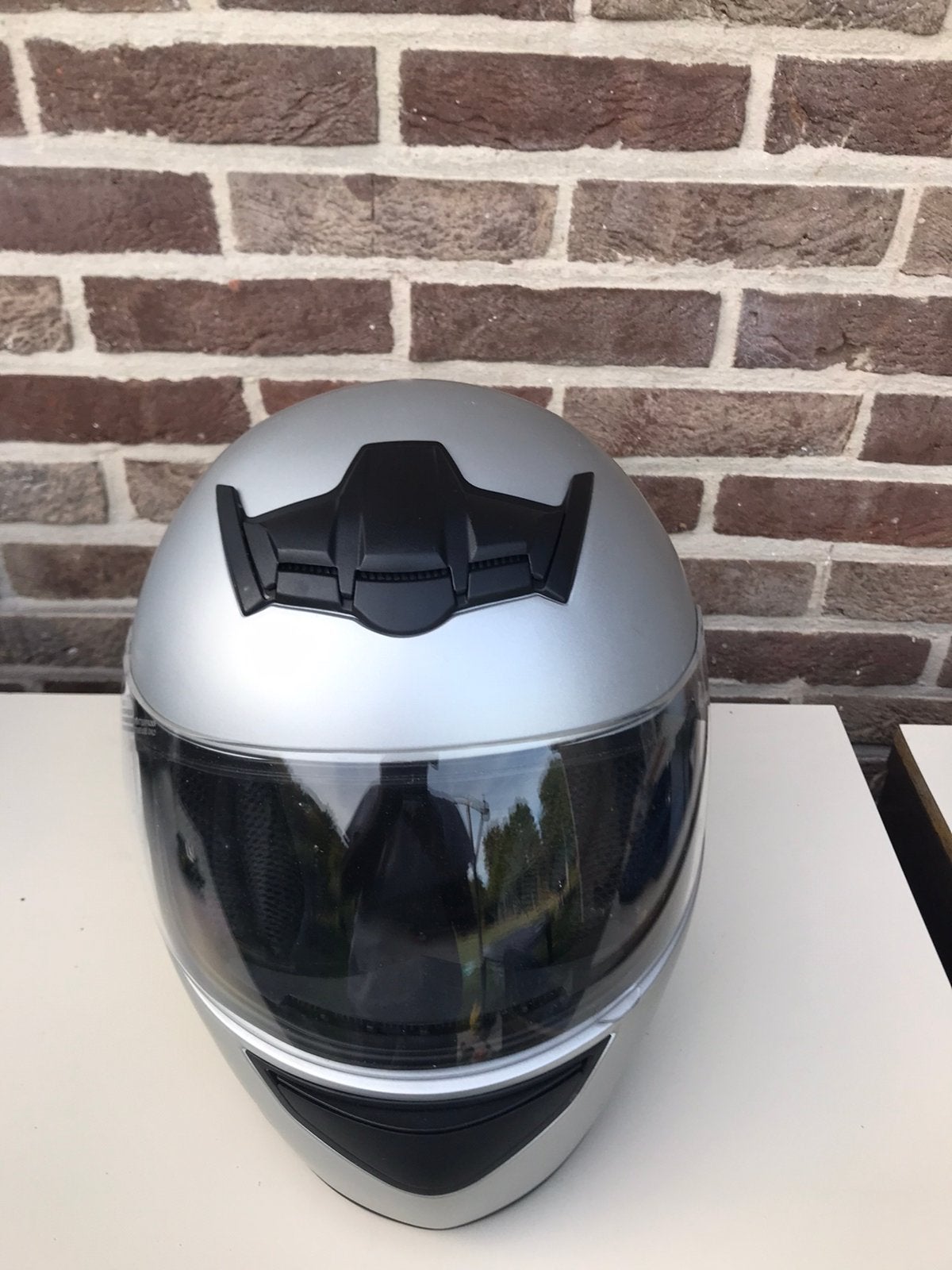 Helm met hoes in goede staat, Ophalen of Verzenden, Zo goed als nieuw