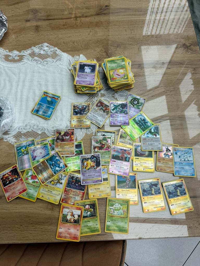 Hele oude pokemon kaarten collectie, Ophalen of Verzenden, Zo goed als nieuw