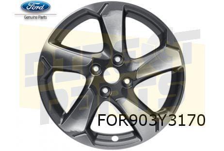 Ford Fiesta VII velg alu. 7J x 17" 5-spaaks design (rough me, Auto-onderdelen, Banden en Velgen, -, Verzenden, -, Nieuw
