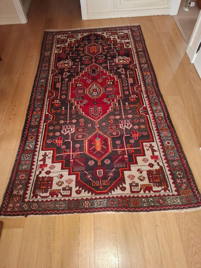 Tapis persan ancien Mazlaghan, Antiquités & Art, Enlèvement