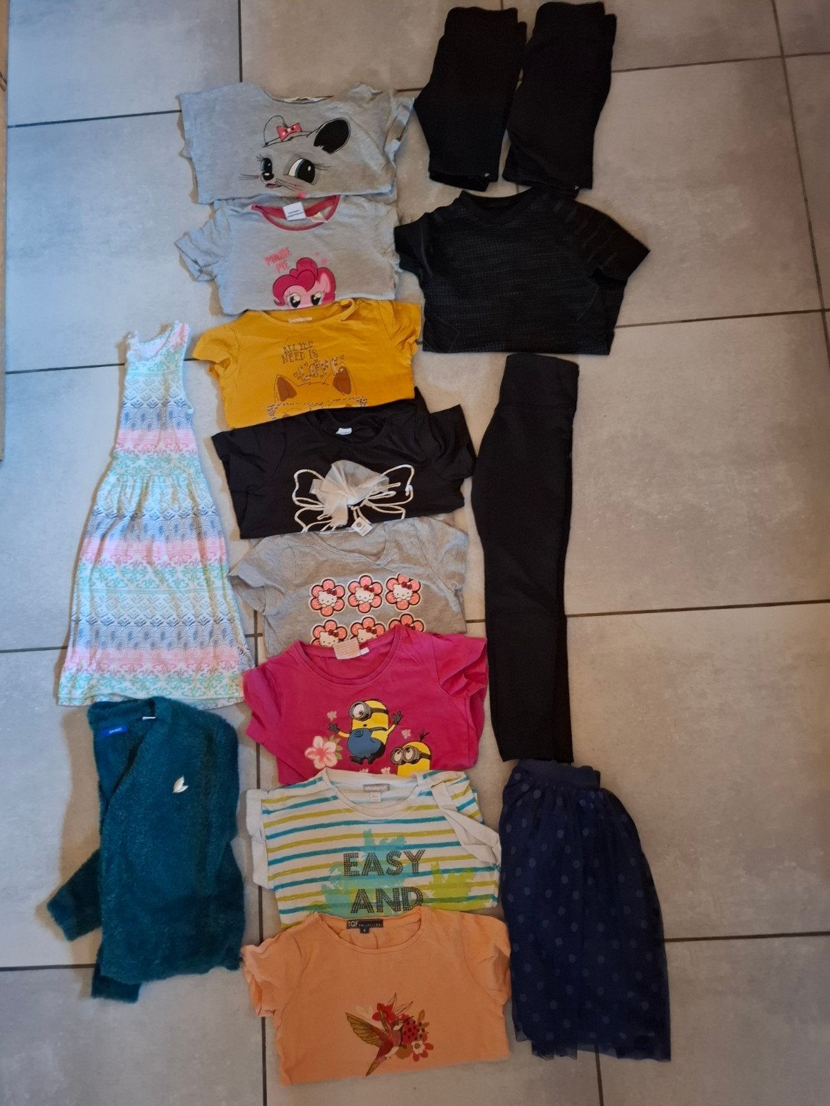 lot vêtements fille 6 ans, Enlèvement