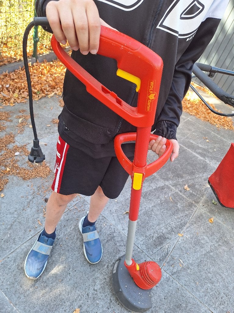 Grasmaaier en trimmer, Tuin en Terras, Grasmaaiers, Ophalen, Gebruikt, Elektrische starter