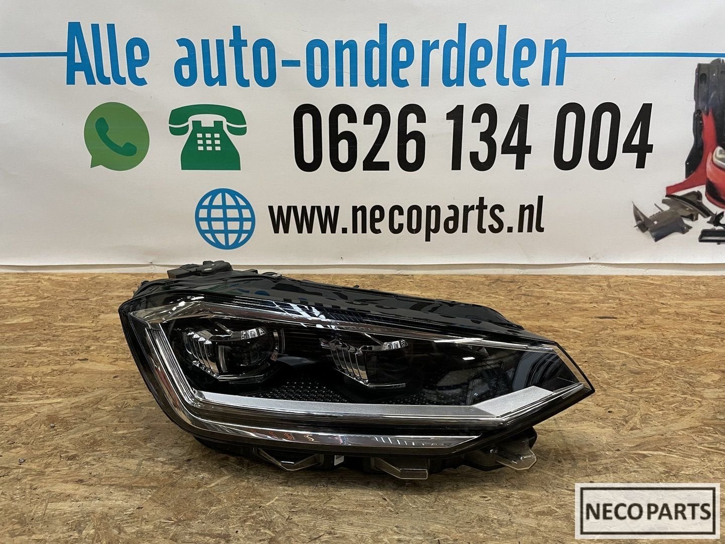 VW GOLF SPORTSVAN VOL LED KOPLAMP RECHTS 517941082 ORIGINEEL, Volkswagen, -, Utilisé, -