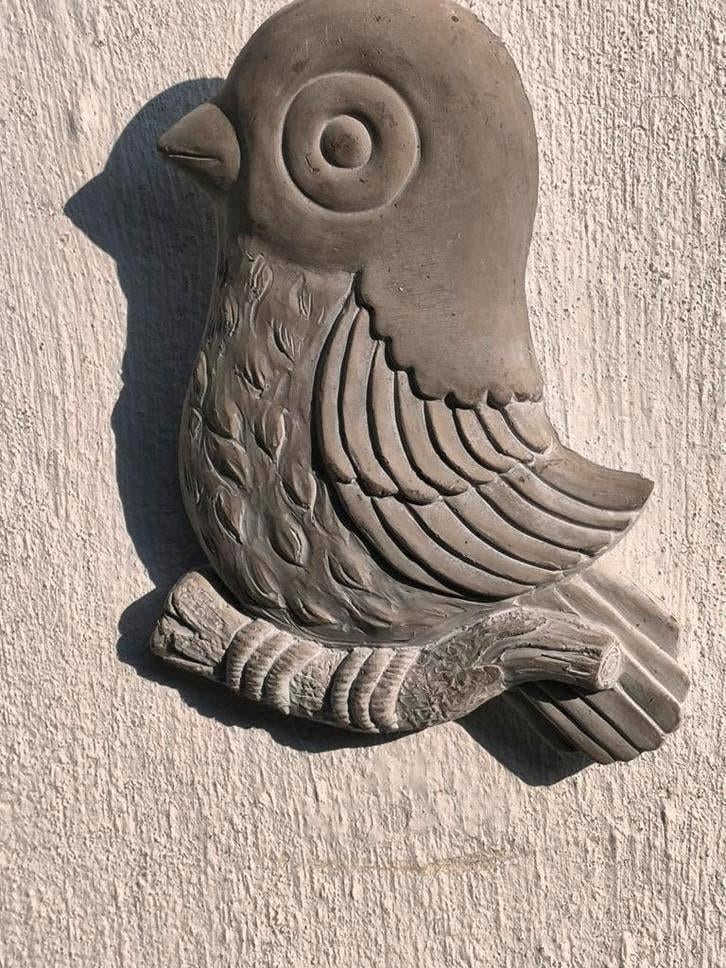Betonnen vogel, Tuin en Terras, Ophalen of Verzenden