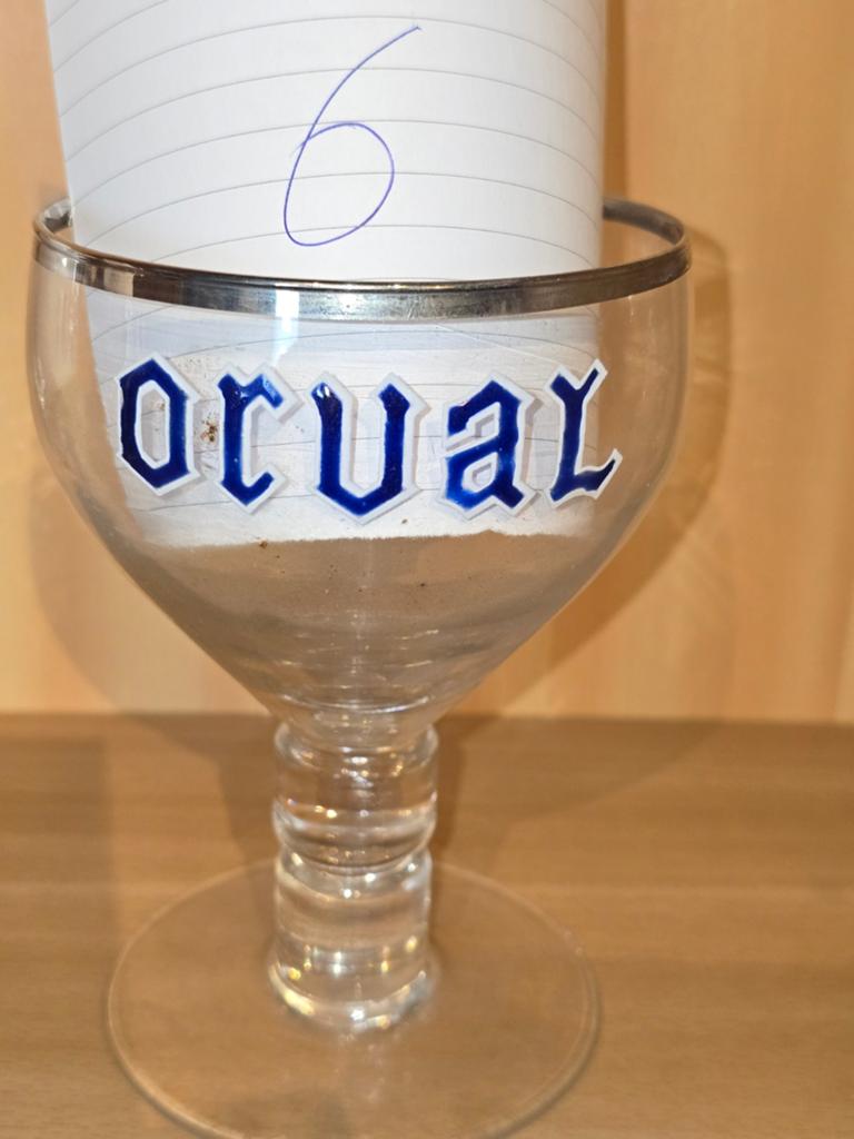 Verre Orval émaillés, Collections, Enlèvement