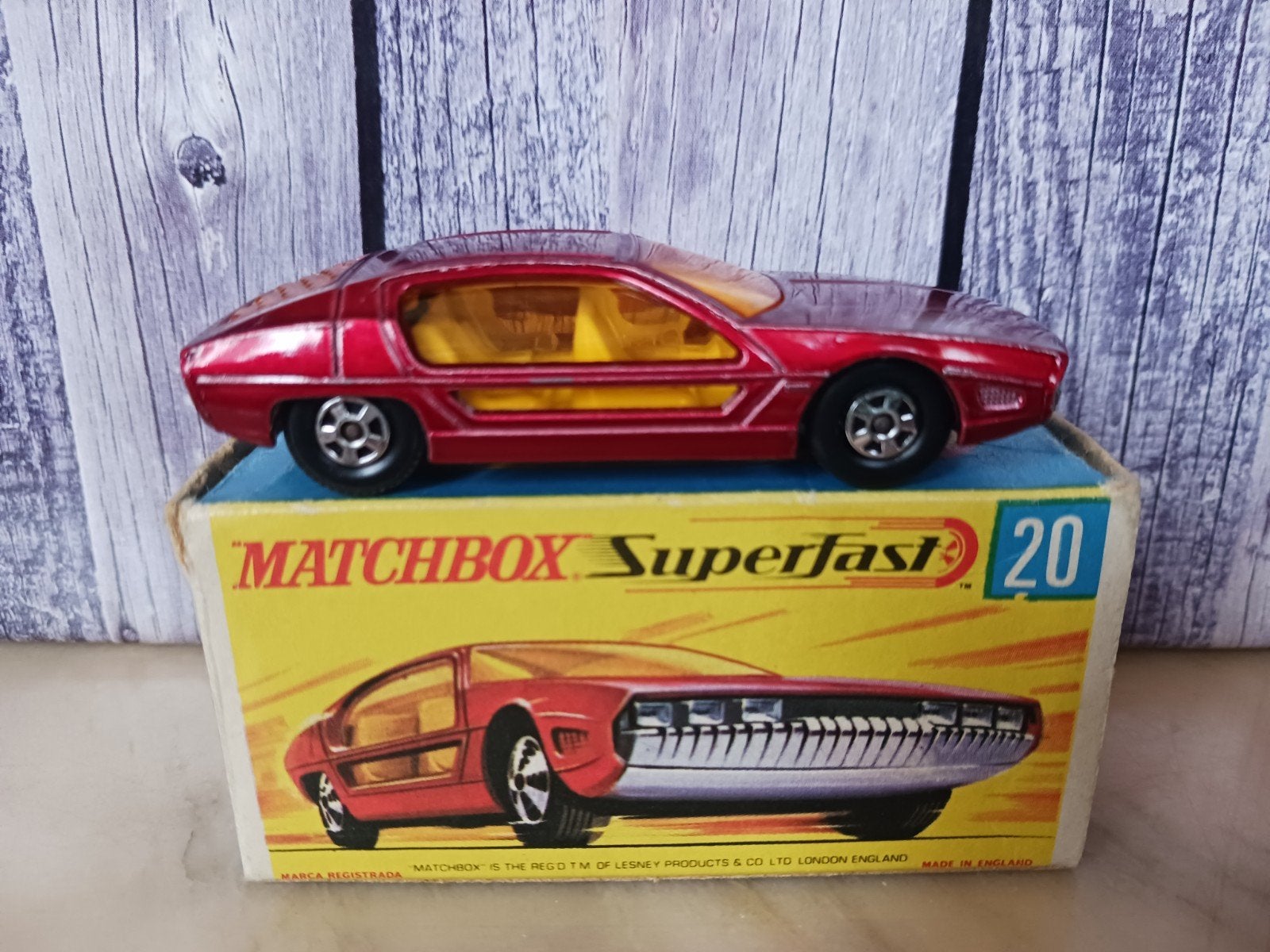 Matchbox Superfast  20. LAMBORGHINI MARZAL, Hobby en Vrije tijd, Ophalen of Verzenden, Matchbox