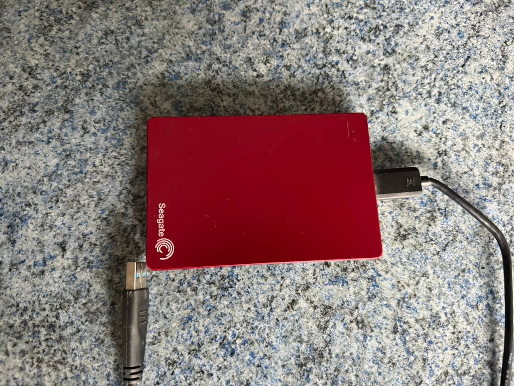 Seagate external backup harddisk 5 TB, Computers en Software, Ophalen, Gebruikt, HDD, Seagate