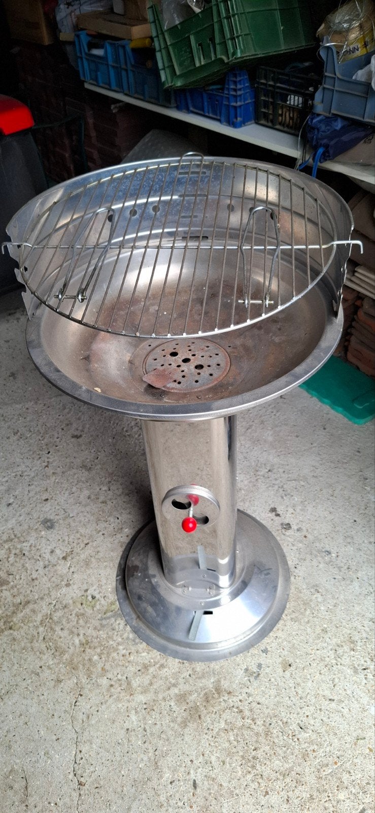 Houtskool barbecue, Tuin en Terras, Ophalen, Gebruikt