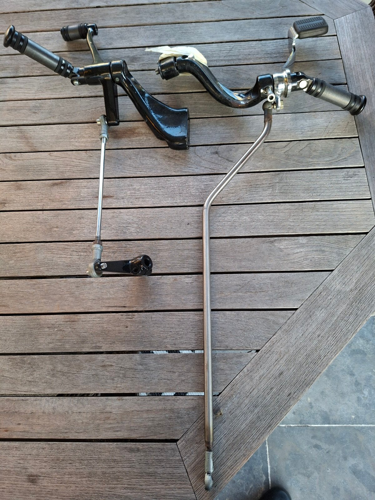 Sportster forward controls, Enlèvement