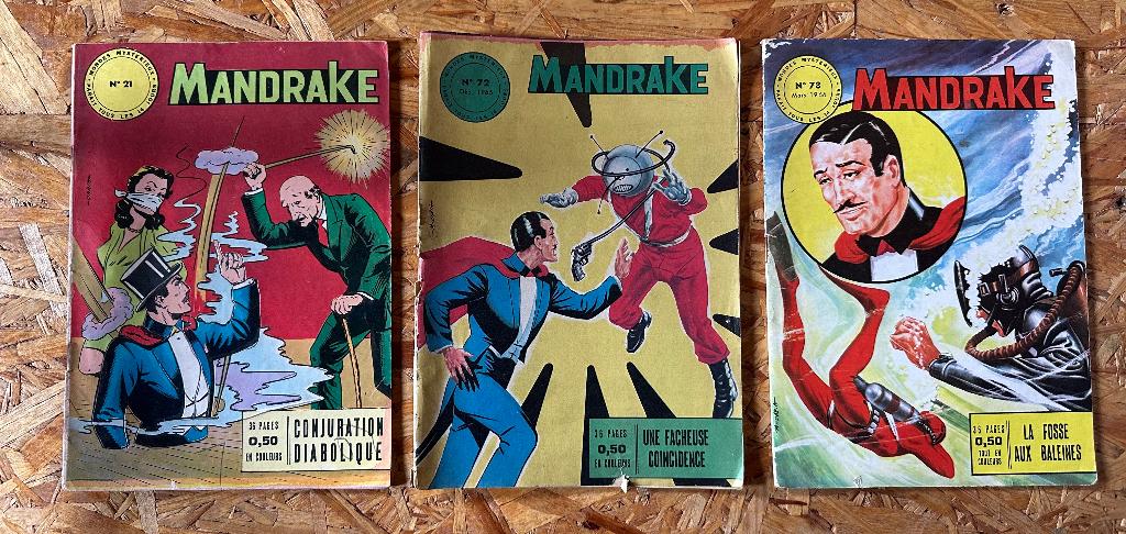 Strip comic Mandrake, Livres, BD | Comics, Autres régions, Enlèvement ou Envoi, Utilisé, Plusieurs comics
