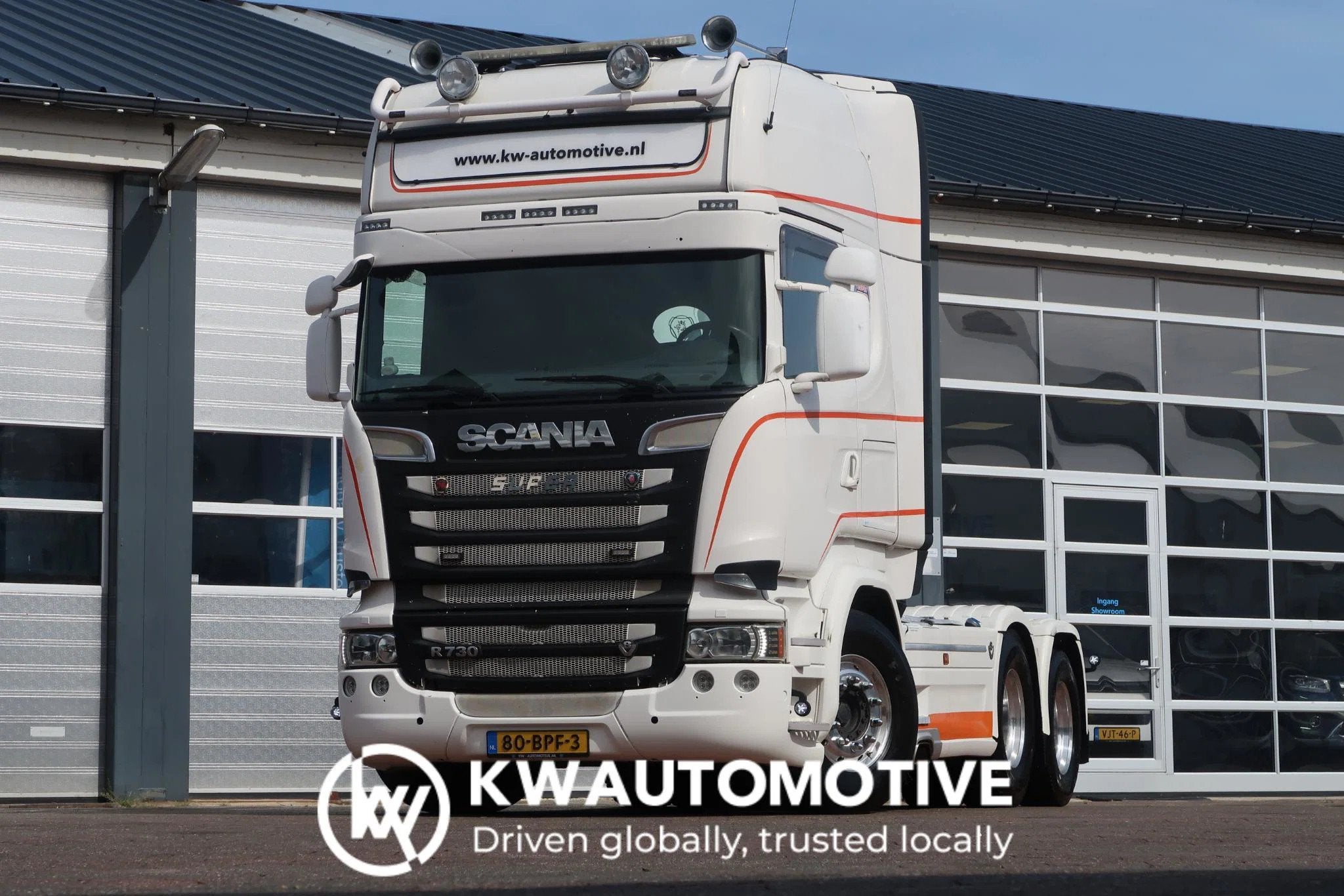 Scania R730 6X2/ FULL AIR/ RETARDER/ LIFT-ASCHE (bj 2015), Auto's, Vrachtwagens, Automaat, Lederen bekleding, Euro 6, Scania