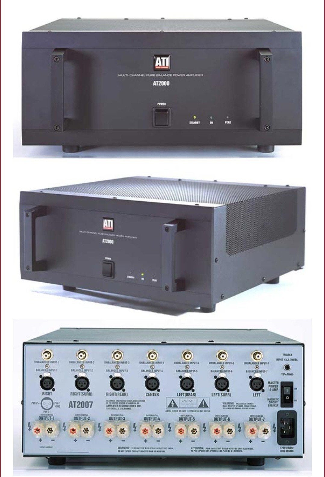 Amplificateur puissance 7 canaux