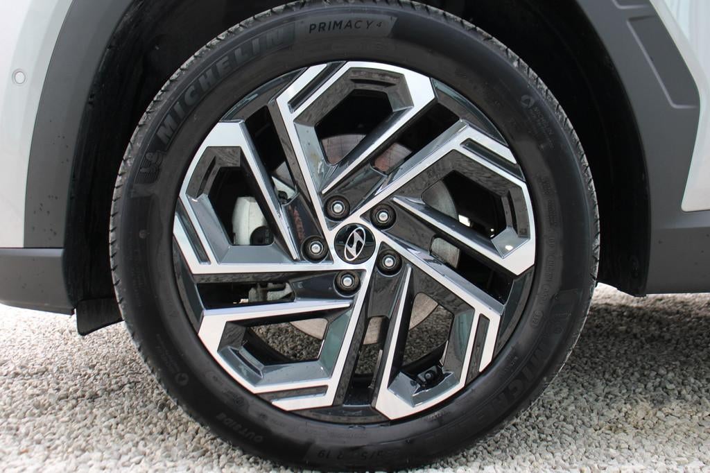 Hyundai Tucson 1.6 T-GDi A/T SHINE SENSATION 215PK *DEMOPRIJ, Autos, Hyundai, Cuir, Argent ou Gris, Achat, 129 g/km