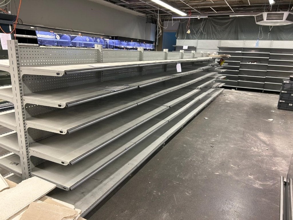 étagères de magasin complètes, Articles professionnels, Enlèvement