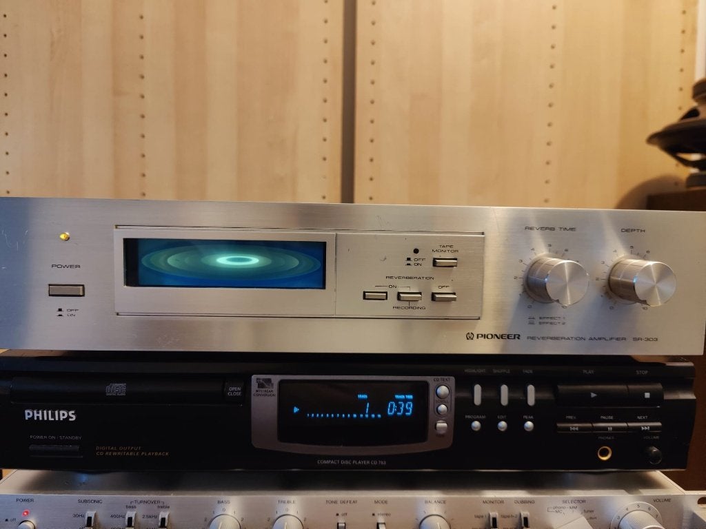 Pioneer SR-303 Reverberation Echo Effects Amplifier, TV, Hi-fi & Vidéo, Envoi, Utilisé, Pioneer