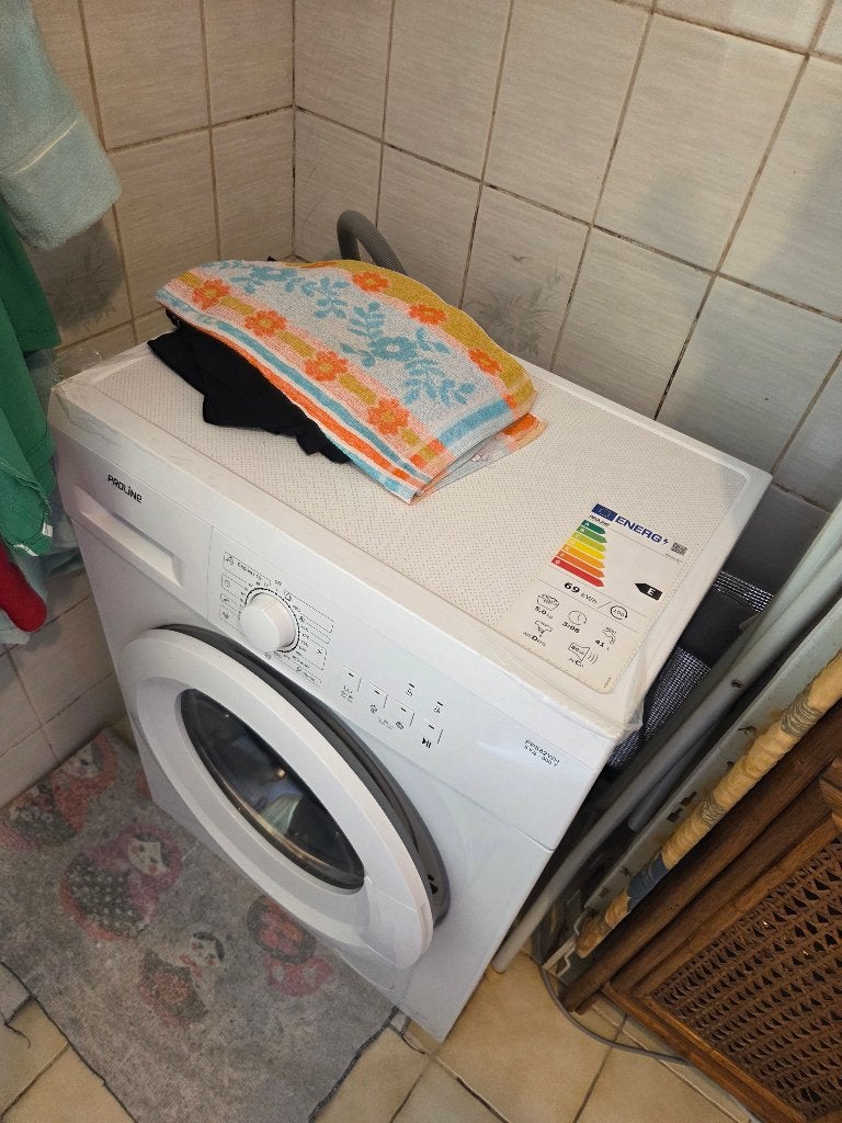 Wasmachine - PROLINE, Elektronische apparatuur, Wasmachines, 4 tot 6 kg, Ophalen, Zo goed als nieuw, Minder dan 1200 toeren
