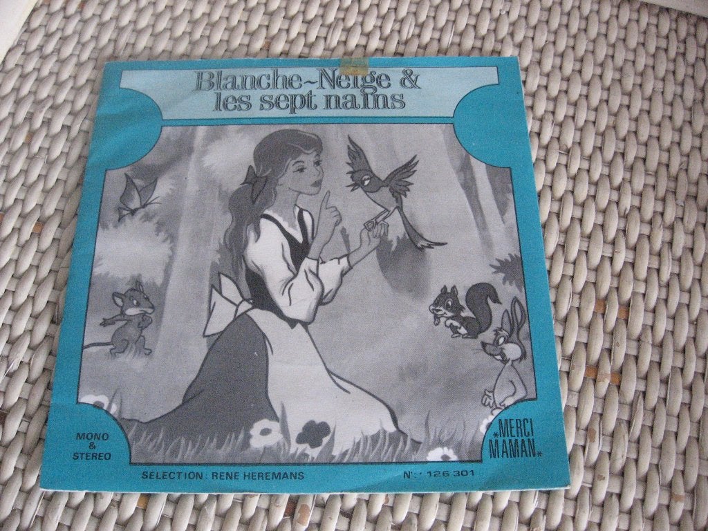 4 disques 45' Vintage 87' pour enfants, Enlèvement ou Envoi, Comme neuf, Sonore