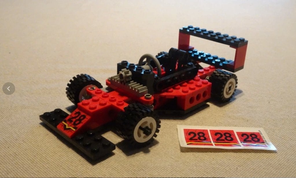 Lego Technic 8808 Formula One Racer, Gebruikt, Lego, Ophalen of Verzenden, Complete set