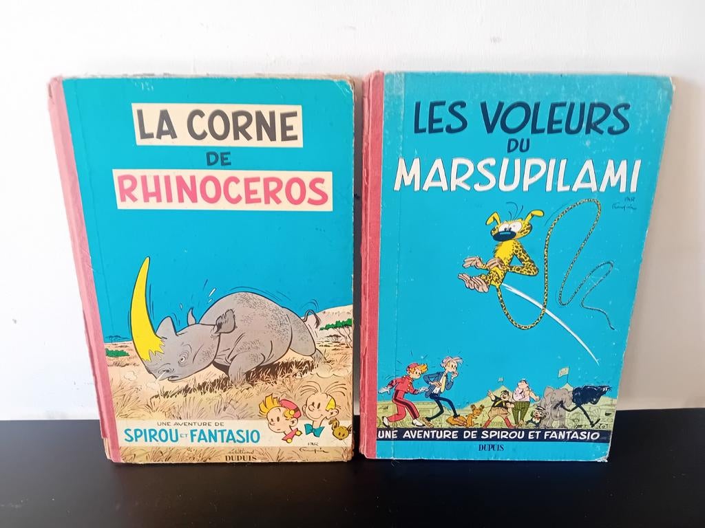 Lot de 2 anciens spirou eo, Livres, Enlèvement ou Envoi