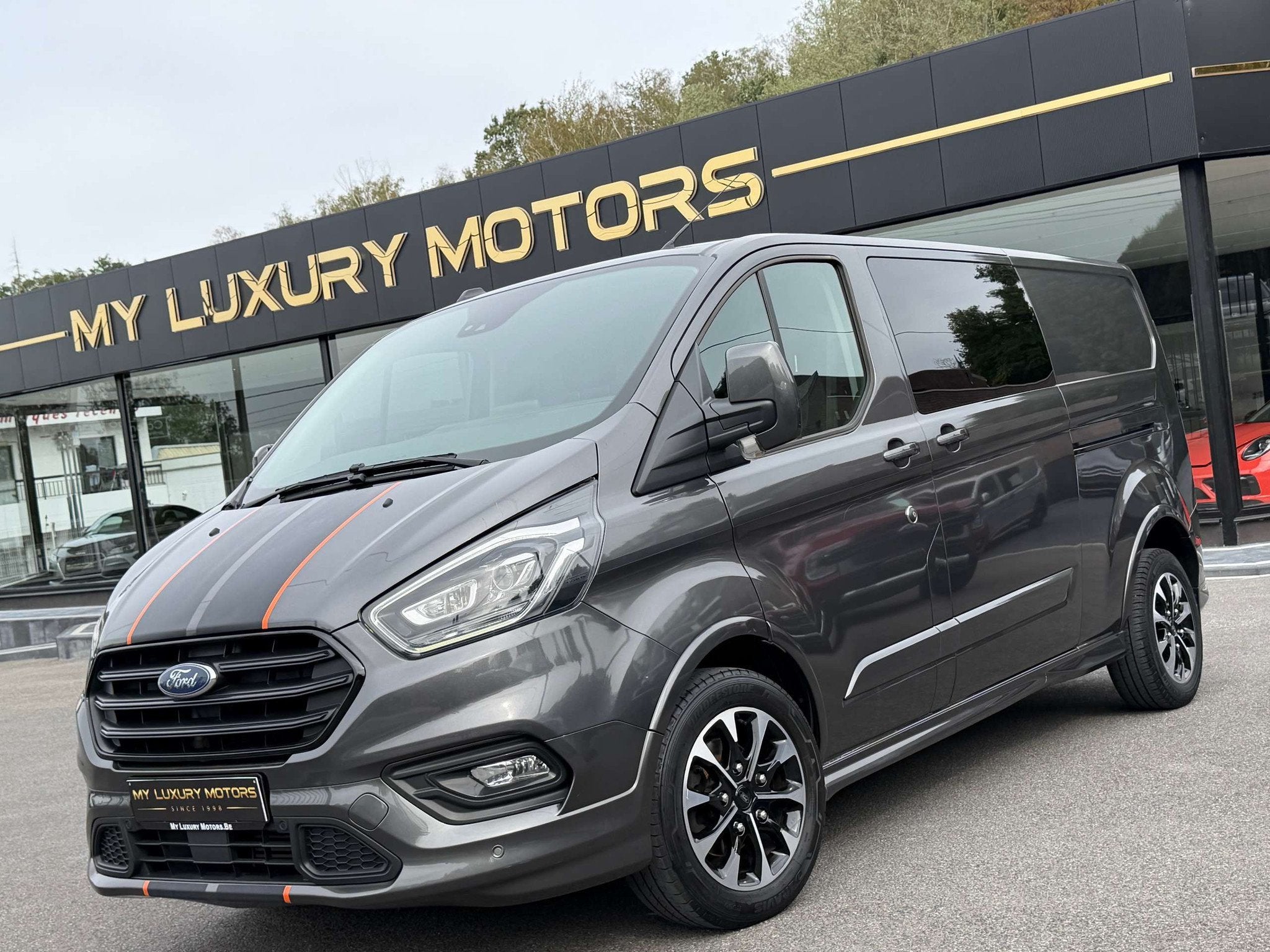 Ford Transit Custom SPORT | 2.0 TDCi 185 CV | 6 VIT L2H1 | 5, Cuir, Argent ou Gris, Achat, 170 g/km