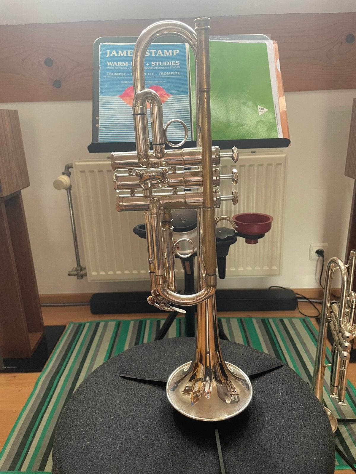 Schilke Cx in UT  verzilverd met Spada leadpipe, Muziek en Instrumenten, Blaasinstrumenten | Trompetten, Gebruikt, Ophalen
