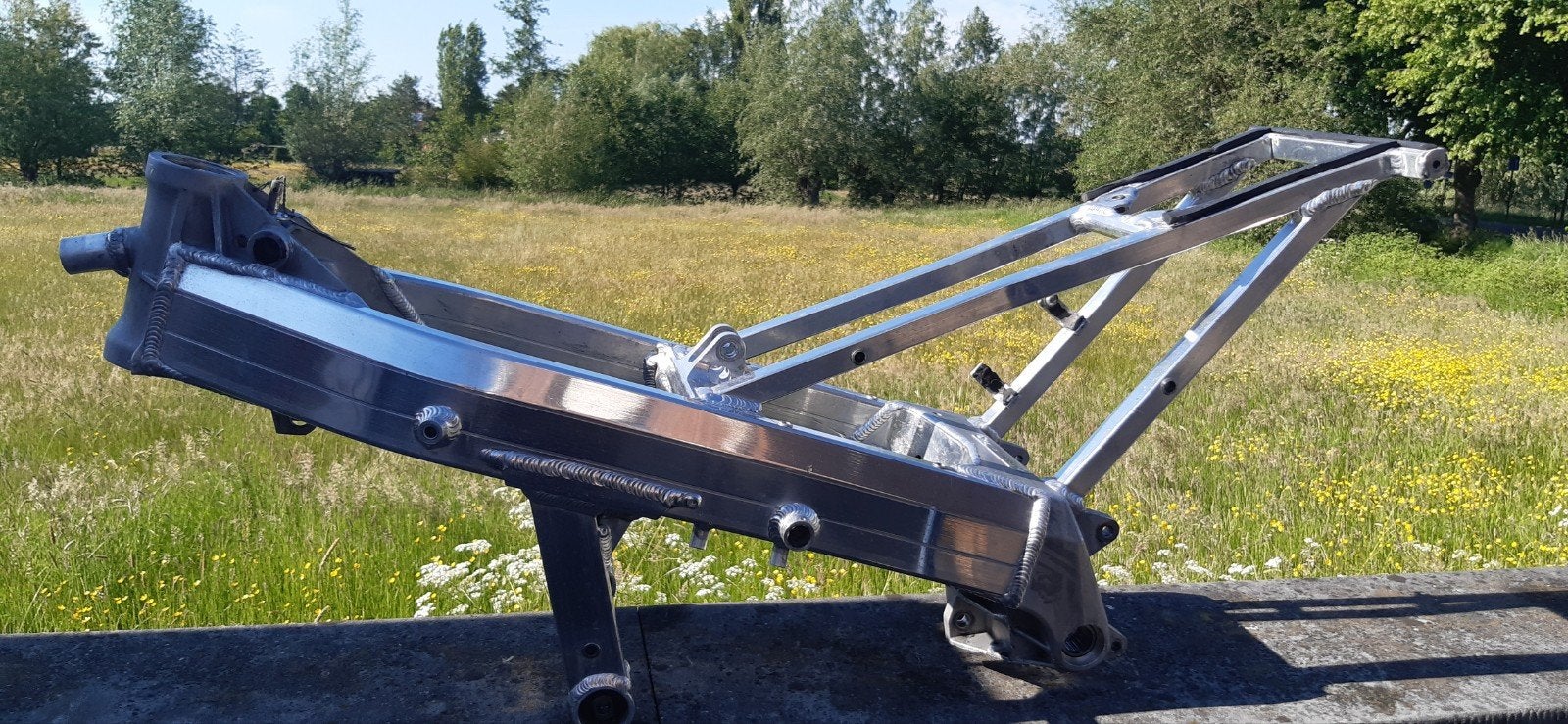 Châssis Honda RS125 NF4, Enlèvement, Utilisé