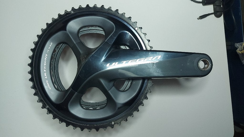 Ultegra R8000 crankstel met 52-36T (175mm), Pédalier ou Pédales, Enlèvement ou Envoi, Comme neuf, Aluminium