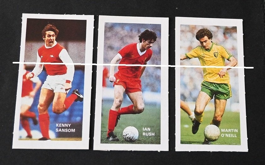 Premier League /  Jaren ' 80 / Rush - O'Neill -Sansom, Verzenden, Nieuw, Poster, Plaatje of Sticker