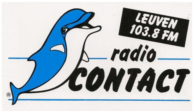 Sticker Radio Contact Leuven, Collections, Autocollants, Enlèvement ou Envoi, Neuf, Cinéma, Télévision ou Audiovisuel