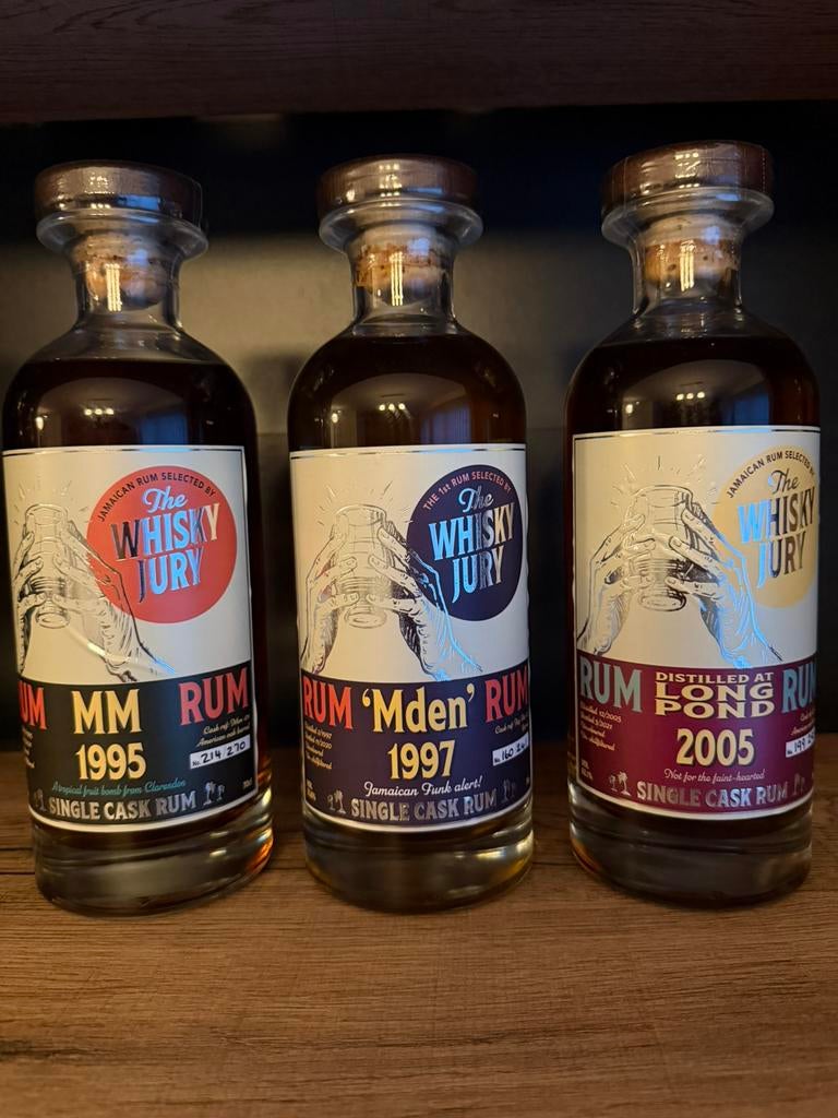 TWJ - MM 1995 - Hampden 1997 - Long Pond 2005, Verzamelen, Ophalen, Zo goed als nieuw