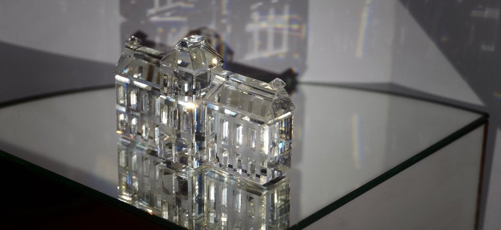Swarovski Crystal City (7 pièces), Collections, Swarovski, Comme neuf, Figurine, Enlèvement ou Envoi