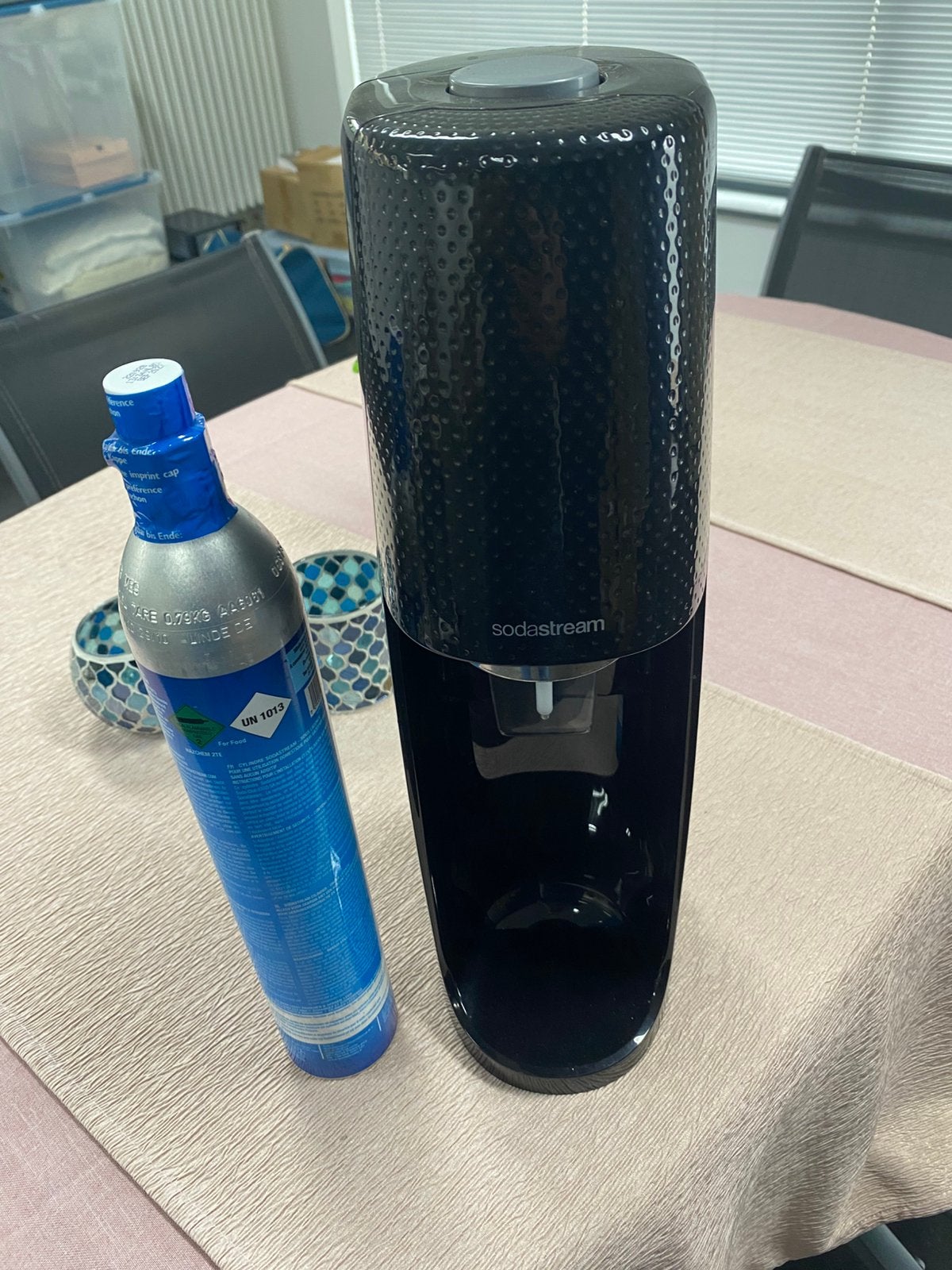 Sodastream met vulling, Electroménager, Enlèvement, Comme neuf