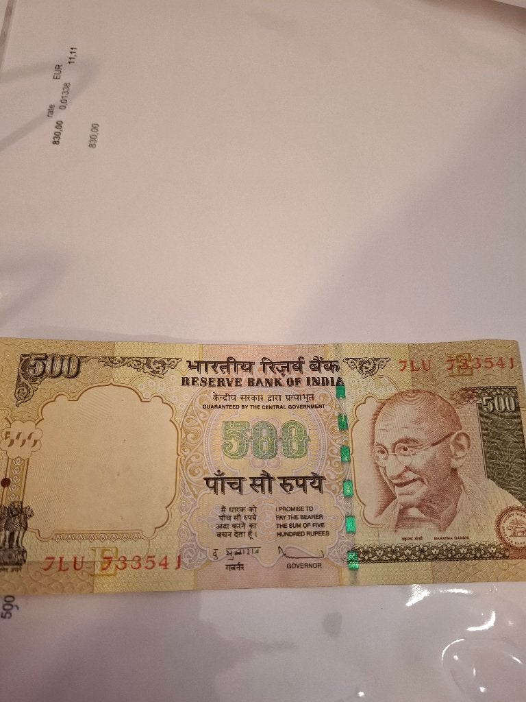 Oud geld, Ophalen, Bankbiljetten