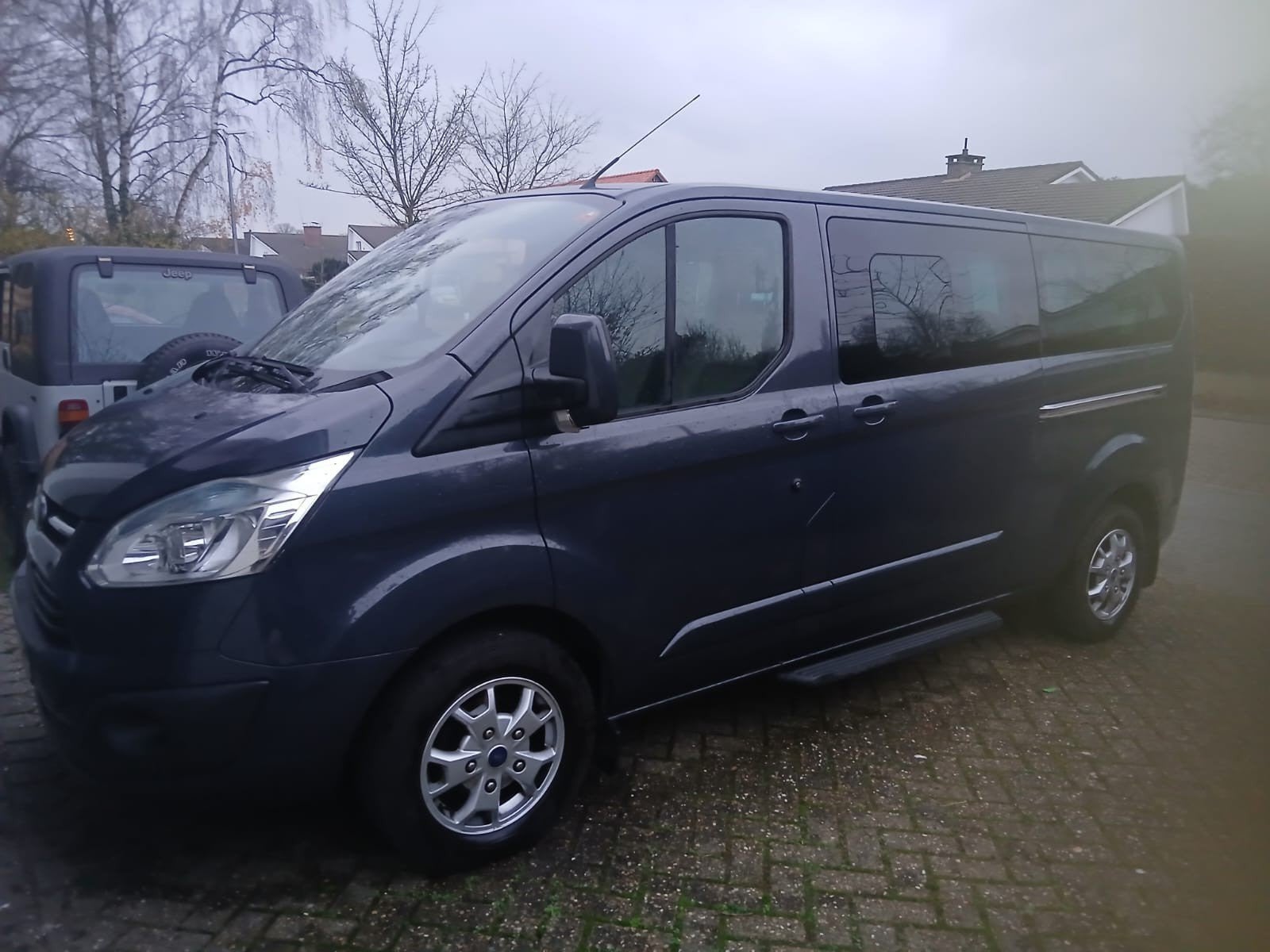 Ford transit Tourneo custom 2.2 turbo diesel 2013 9 zitplaat, Auto's, Diesel, Particulier, Transit, Te koop