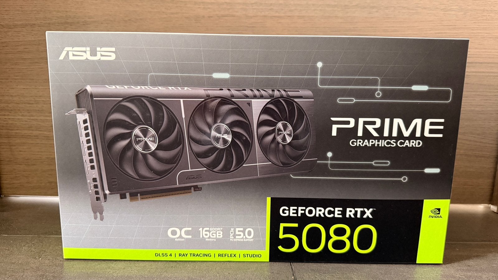 Asus Prime RTX 5080 nieuw en sealed, Informatique & Logiciels, Neuf, Enlèvement ou Envoi, PCI-Express 5, Nvidia