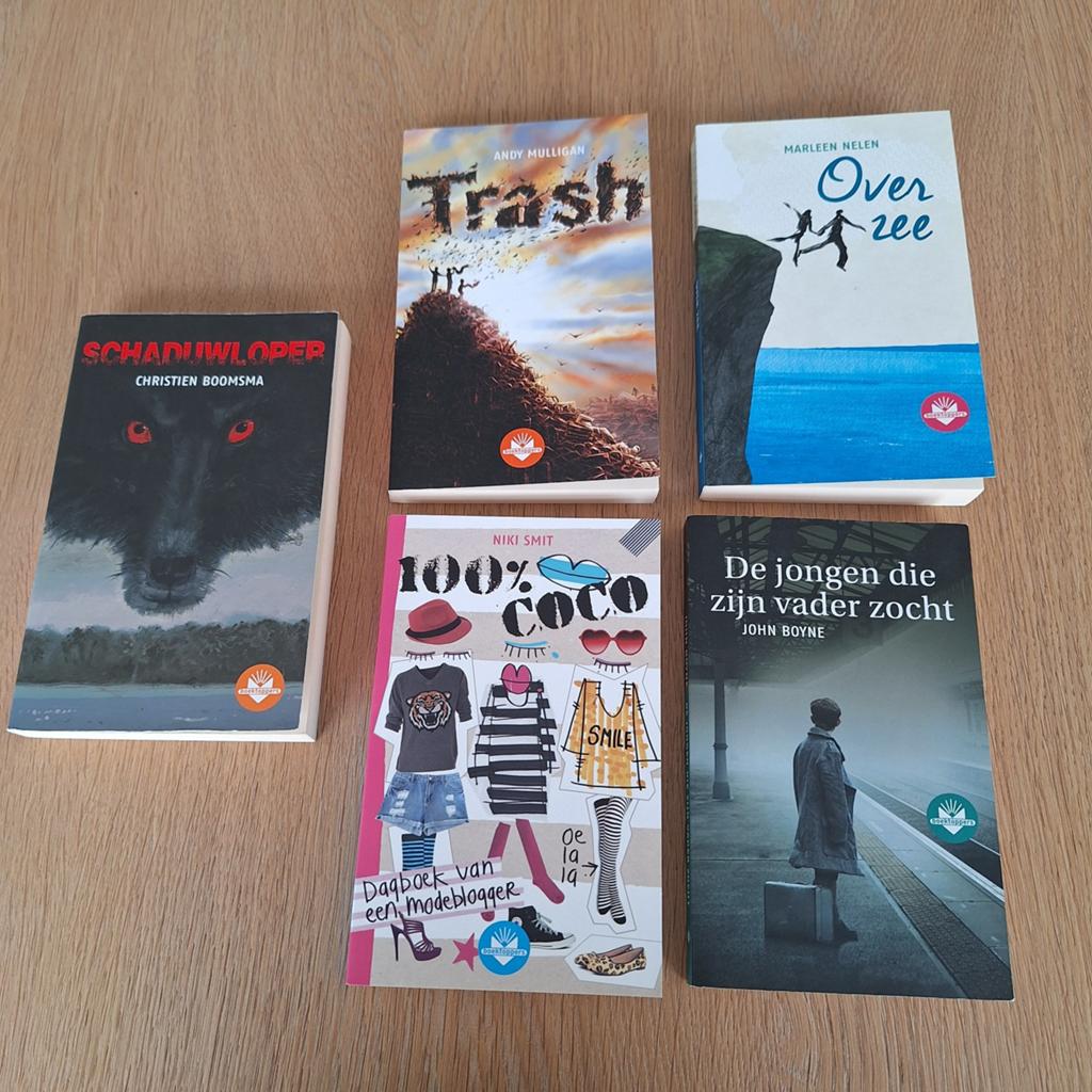 5 boekjes voor tieners, Boeken, Detectives, Ophalen of Verzenden