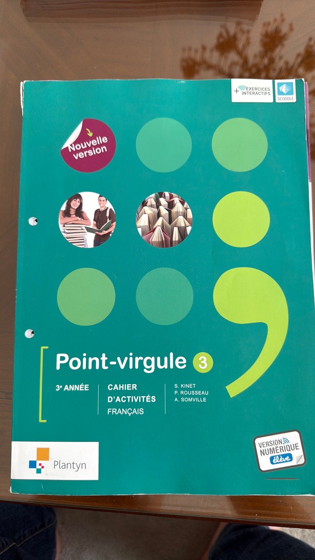 Point-virgule 3 cahiet d’activité, Livres, Enlèvement, Comme neuf, Enseignement secondaire inférieur, Français