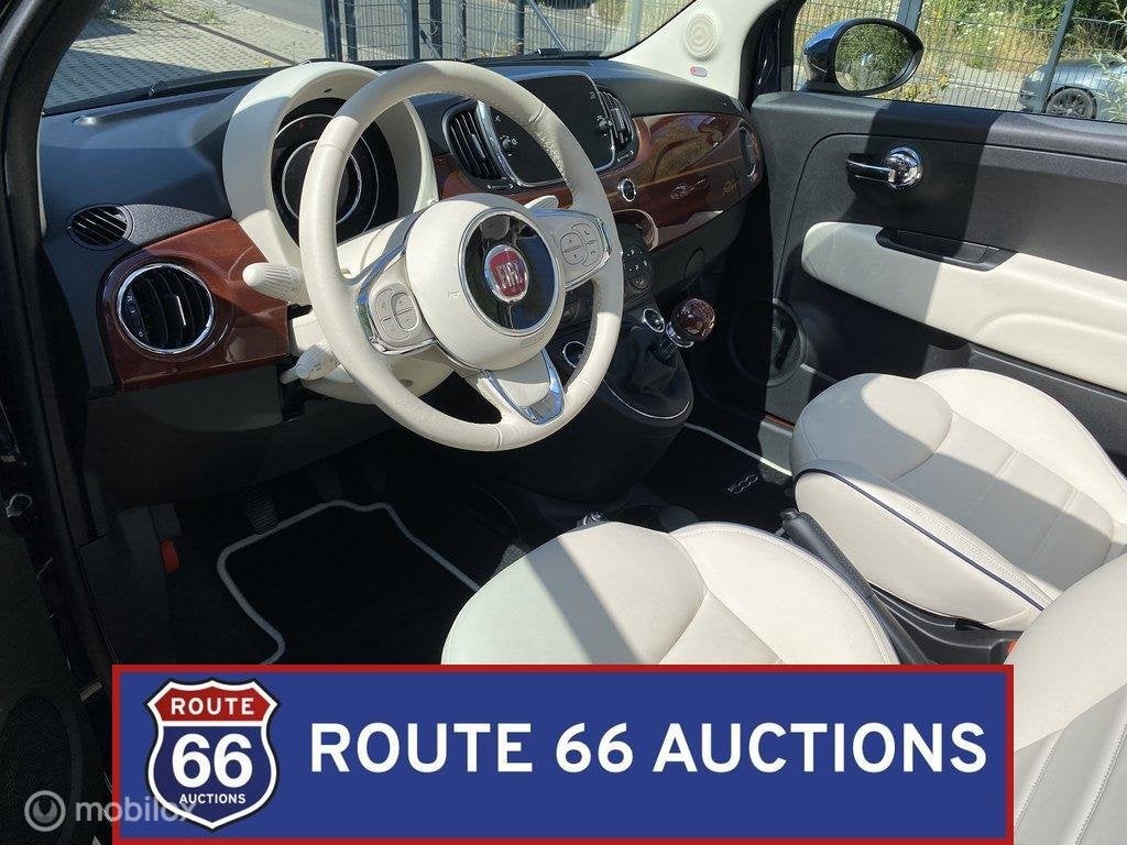 Fiat 500C Riva Cabriolet | 2017 | Route 66 Auctions, Autos, Achat, Entreprise, Boîte manuelle, Autre carrosserie