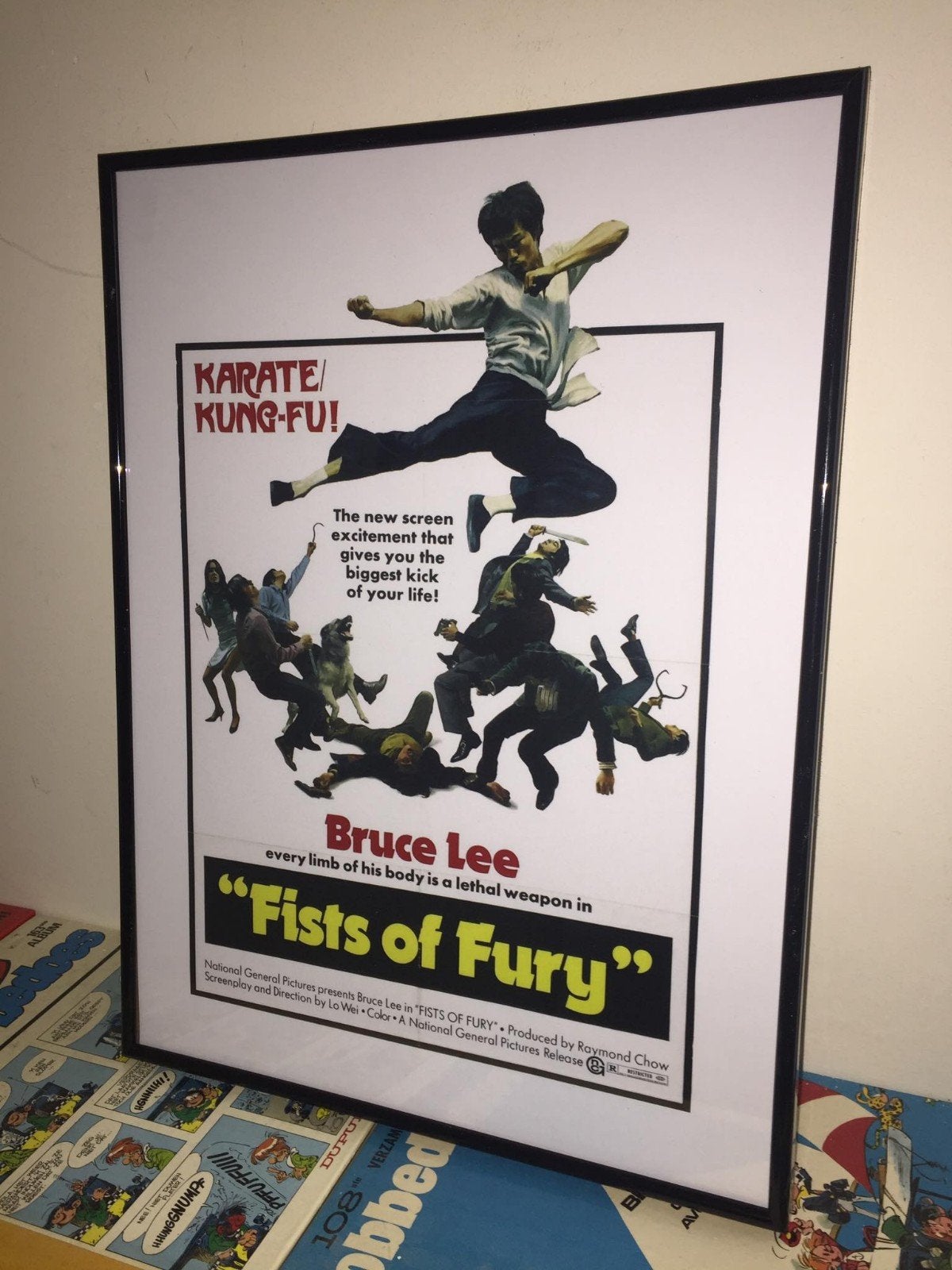 bruce lee, Enlèvement ou Envoi