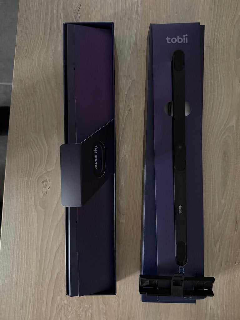 Tobi Eye Tracker 5, Computers en Software, Joysticks, Ophalen of Verzenden, Zo goed als nieuw, Tobi