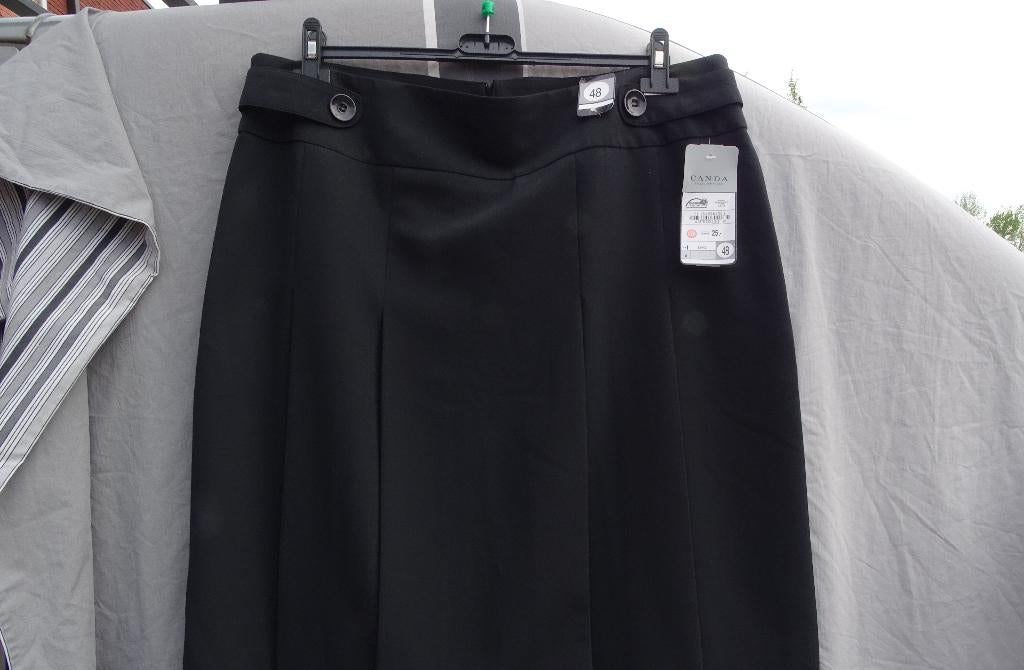 Mooie Zwarte rok maat 48 CANDA collectie, Nieuw, Zwart, Maat 46/48 (XL) of groter, Nieuw, Ophalen of Verzenden