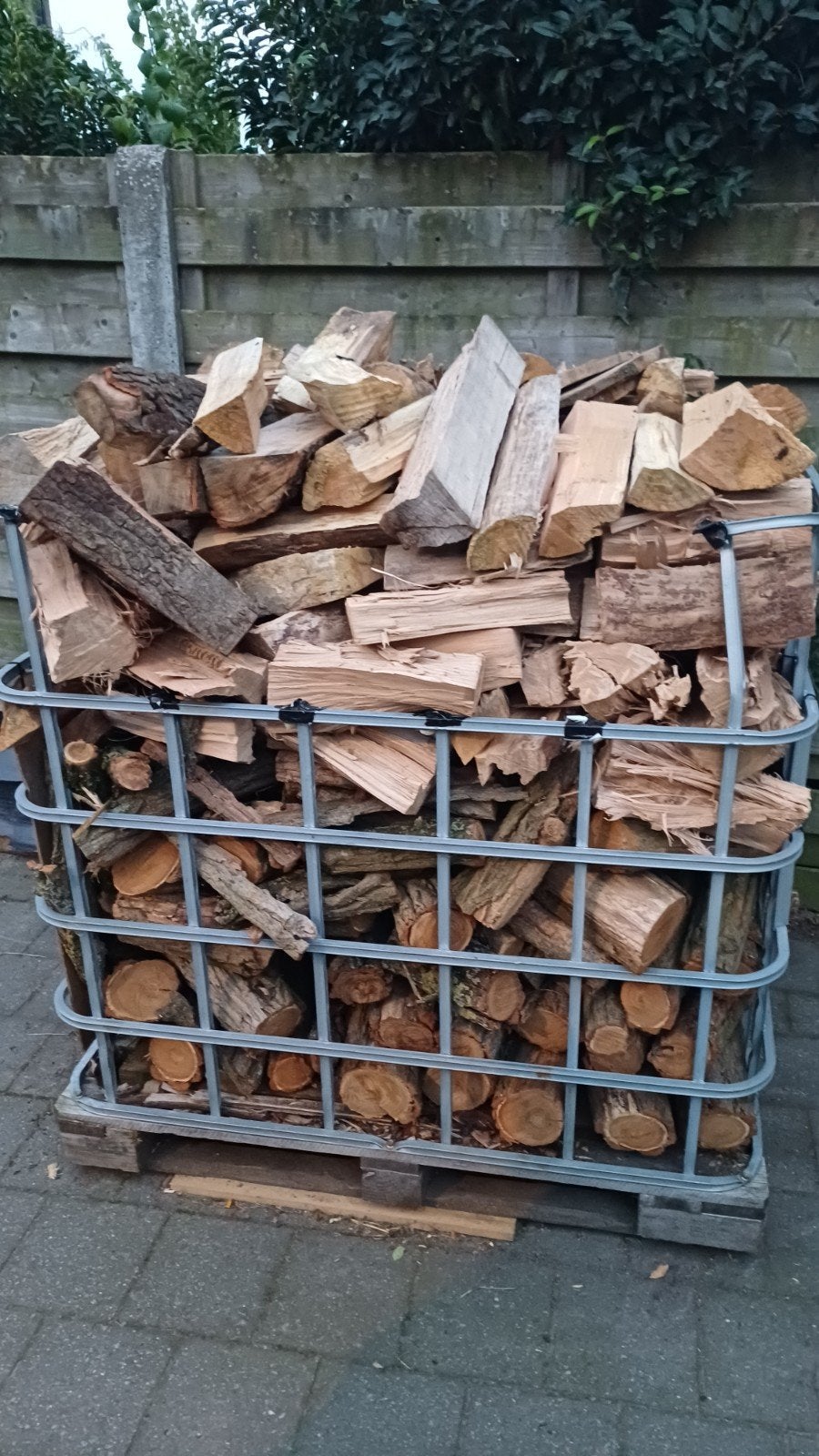 brandhout droog 1m³ / 30-35cm lang Olm en Robinia, Tuin en Terras, Ophalen of Verzenden