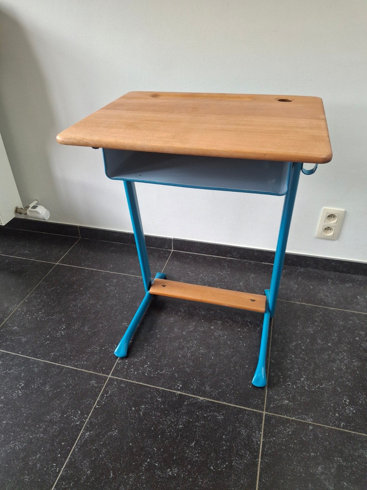 lessenaar 60cm breed, Maison & Meubles, Bureaux, 60 cm, Bleu, Enlèvement, Utilisé