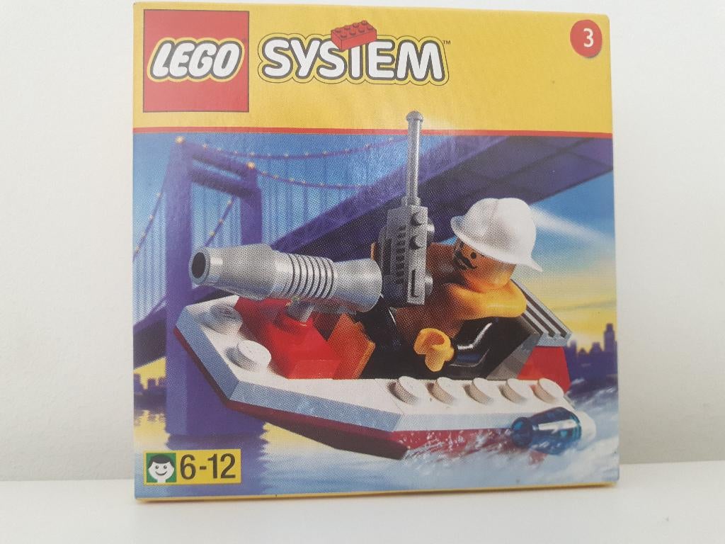 Lego System 1248 Fire boat, Kinderen en Baby's, Speelgoed | Duplo en Lego, Ophalen of Verzenden, Nieuw, Complete set, Lego