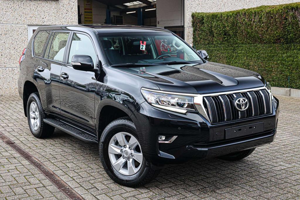 Toyota Land Cruiser ACHTERUITRIJCAMERA*ZETELVERW*BTW-WAGEN*T, Autos, Achat, Euro 6, Entreprise, Noir