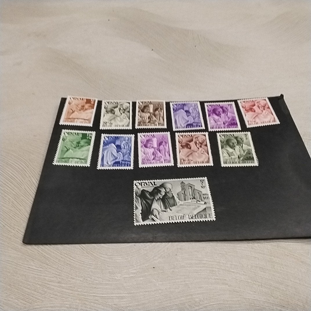 BELGIQUE 556/567 menthe avec cote 12,50€, Enlèvement ou Envoi, Neuf